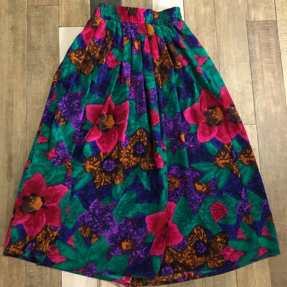 Vintage Tan Jay oui petites skirt